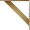 Ekena Millwork Traditional Steel Bracket, Hammered Gold 2"W x 16"D x 16"H BKTM02X16X16TRHGO - alternate 9